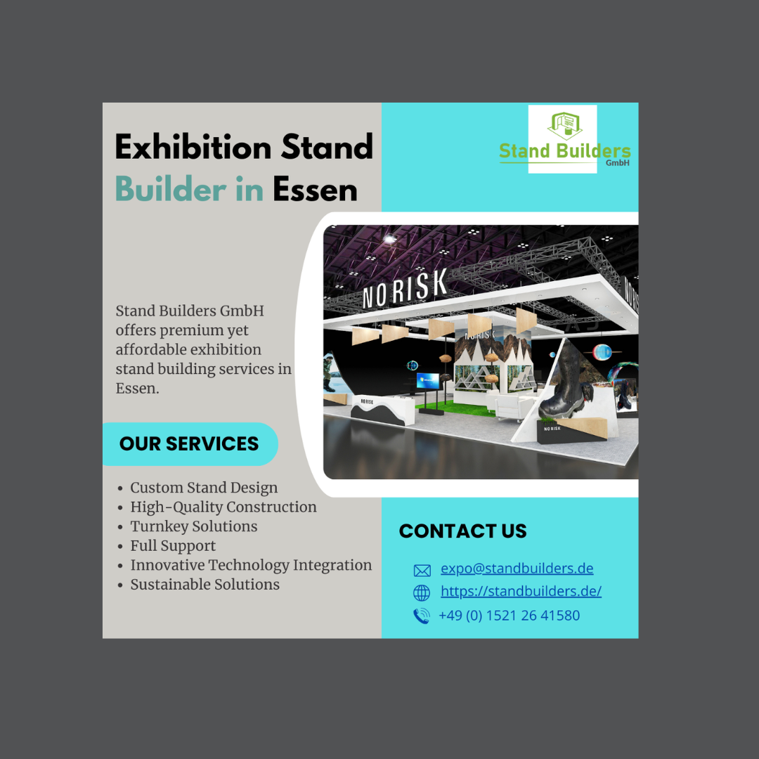  Cost-Effective Stand Building Services in Essen by Stand Builders GmbH