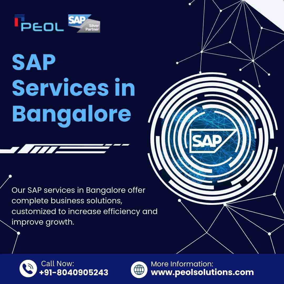  SAP Services in Bangalore | SAP Development Services in Bangalore