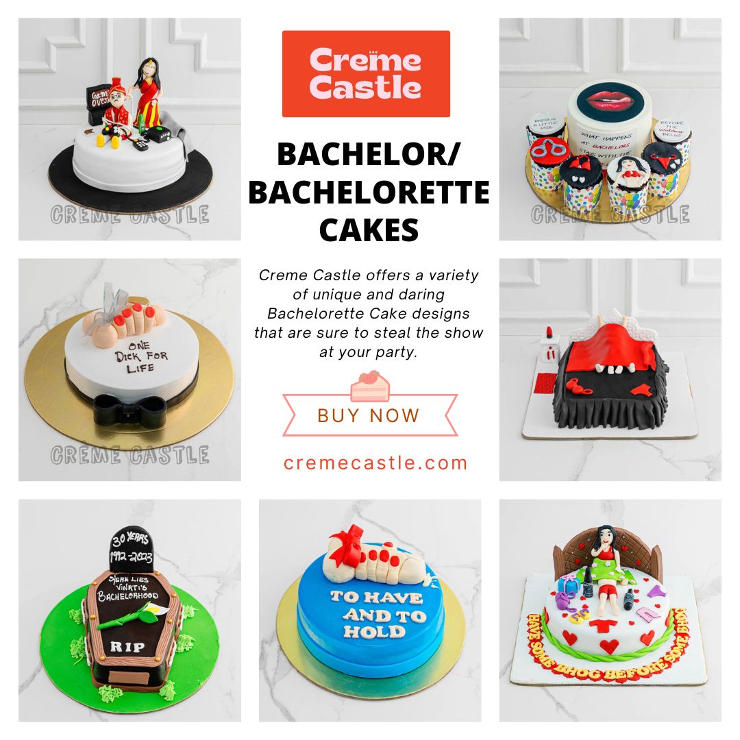  Cake for Bachelor Party | Creme Castle