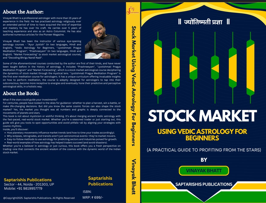  Stock Market Using Vedic Astrology For Beginners By Vinayak Bhatt