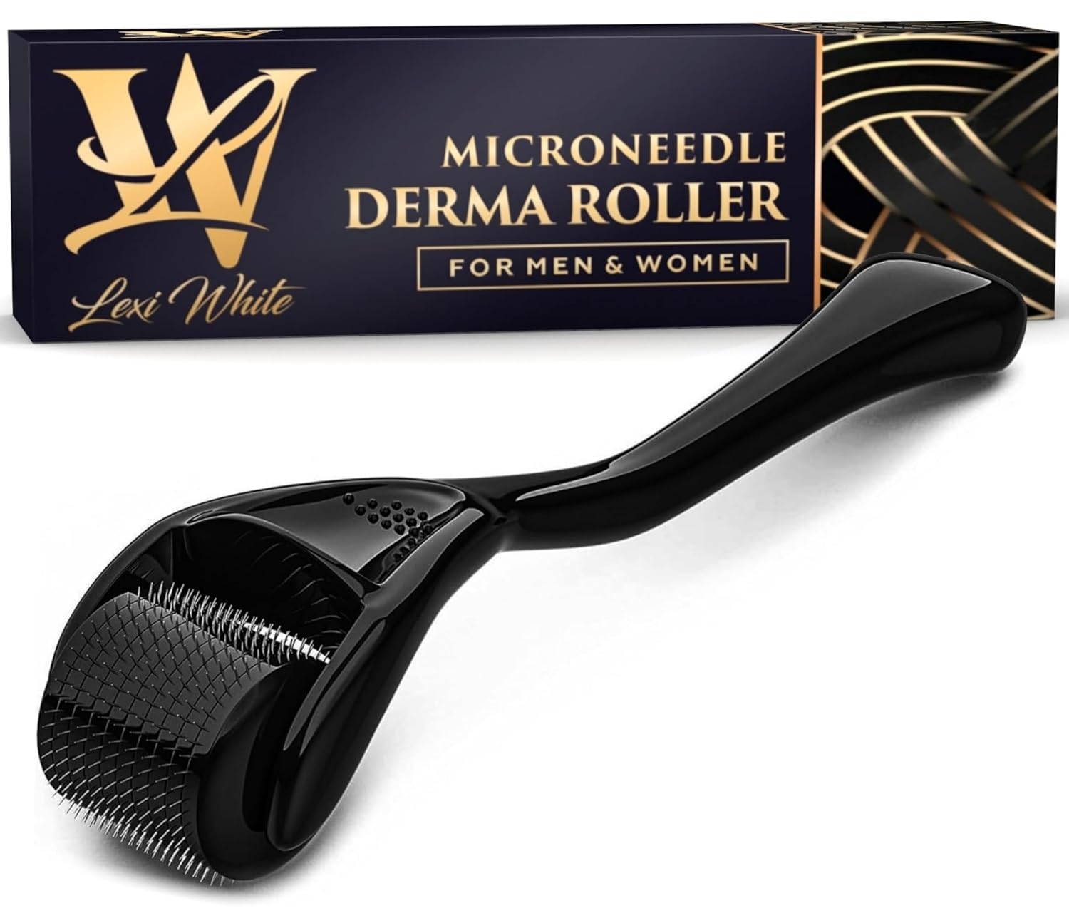  Derma Roller Microneedle Roller For Face, Roller for Beard, Microneedling Roller