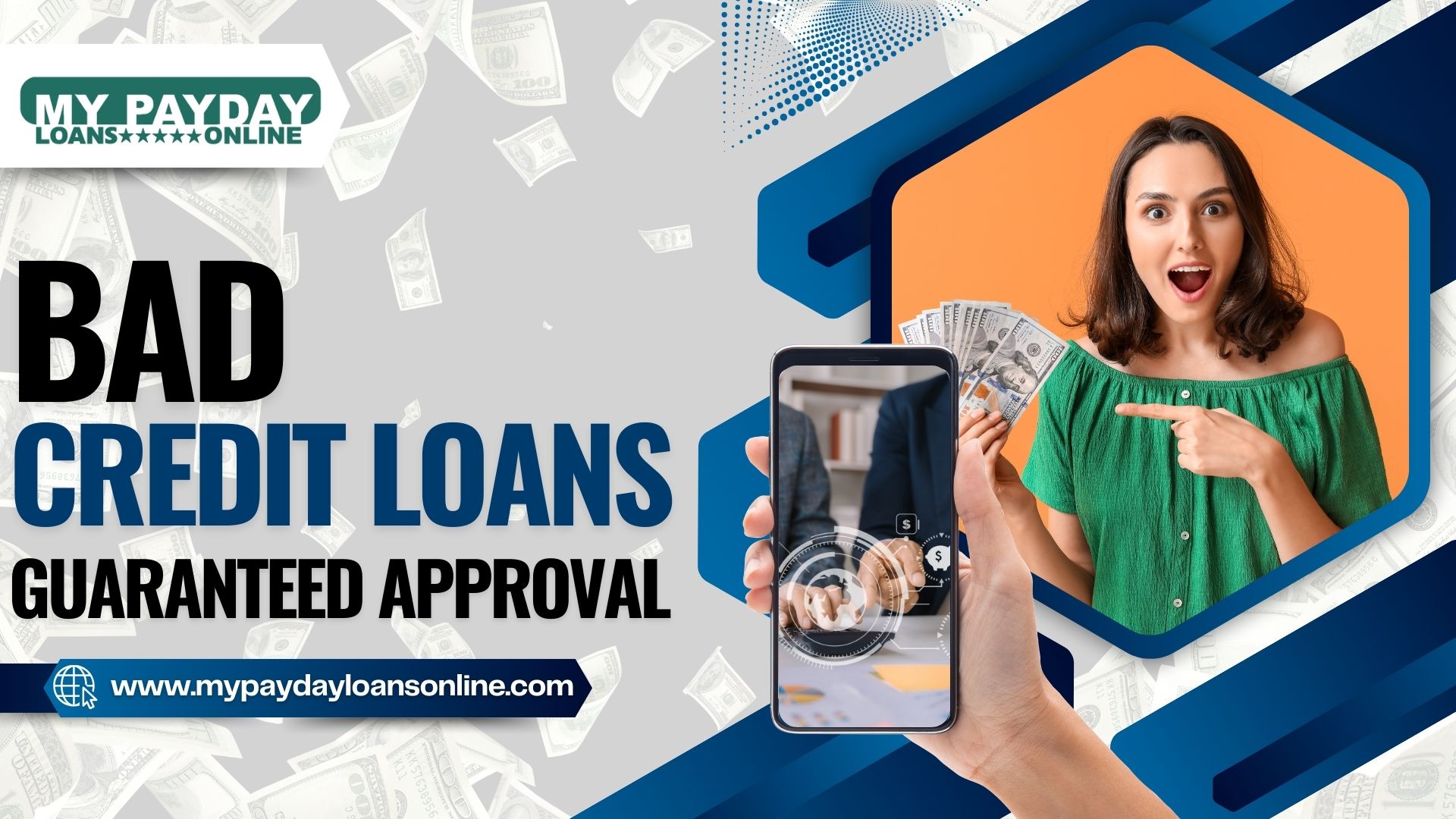  Instant Solutions with Bad Credit Loans Guaranteed Approval