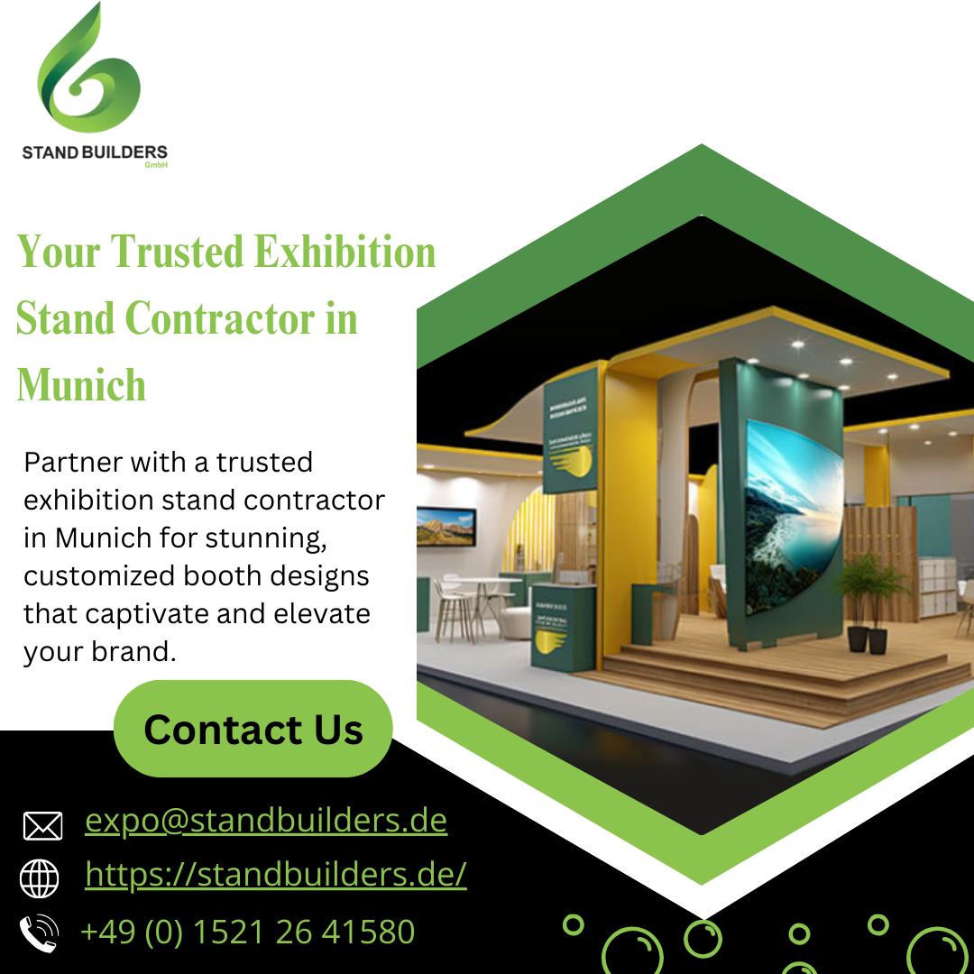  Your Trusted Exhibition Stand Contractor in Munich