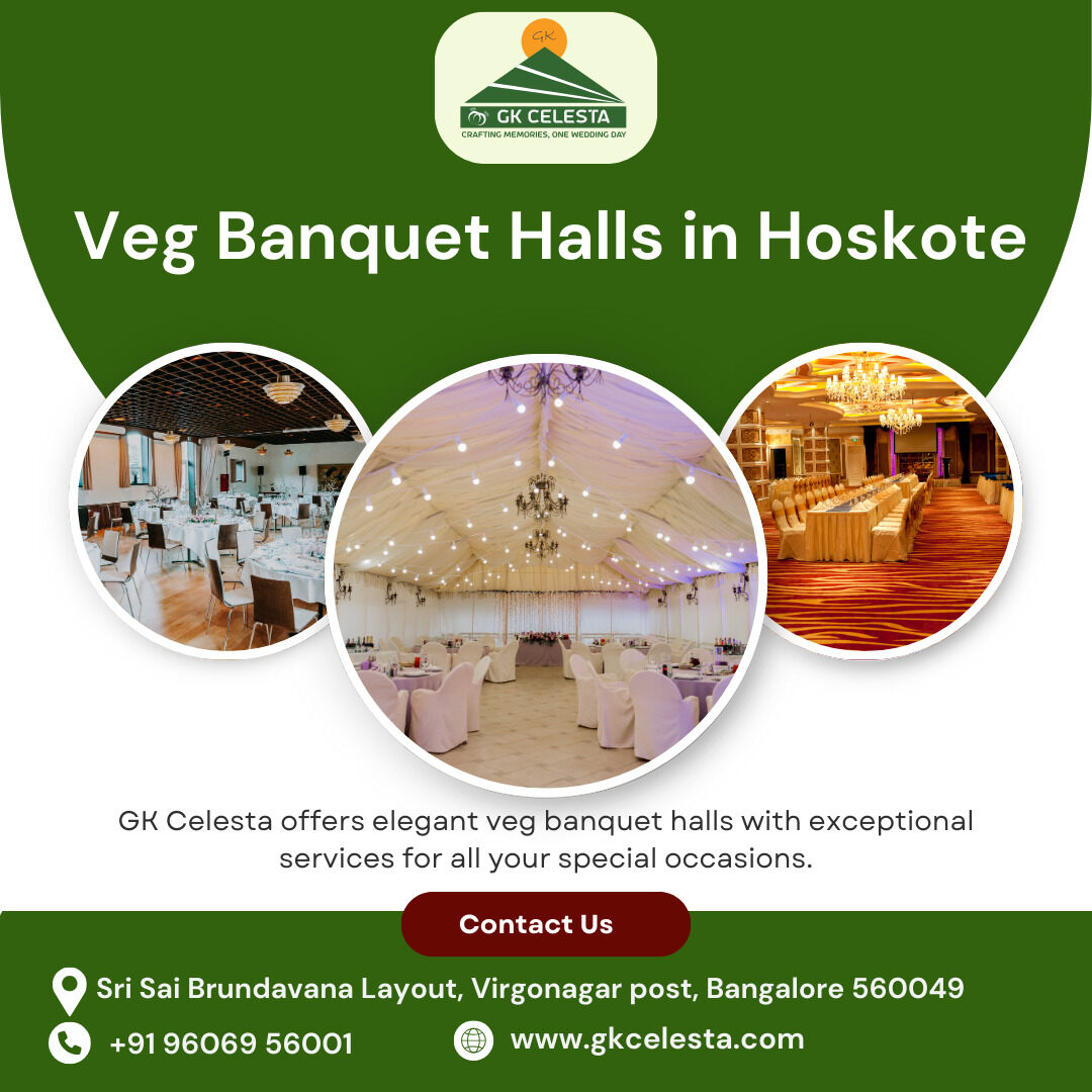  Veg Banquet Halls in Hoskote