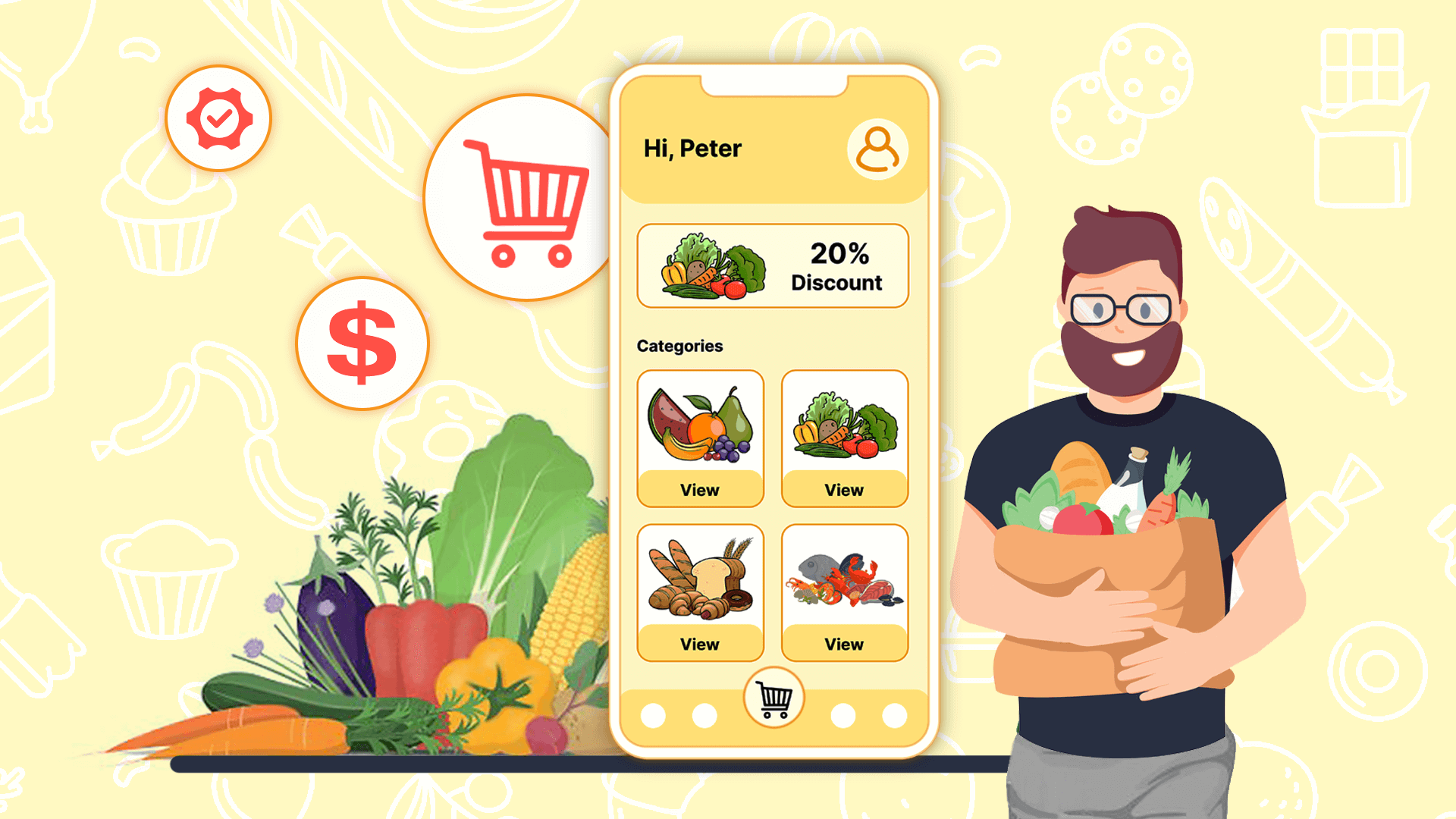  HIre Best Grocery App Development Company for Custom App Solutions