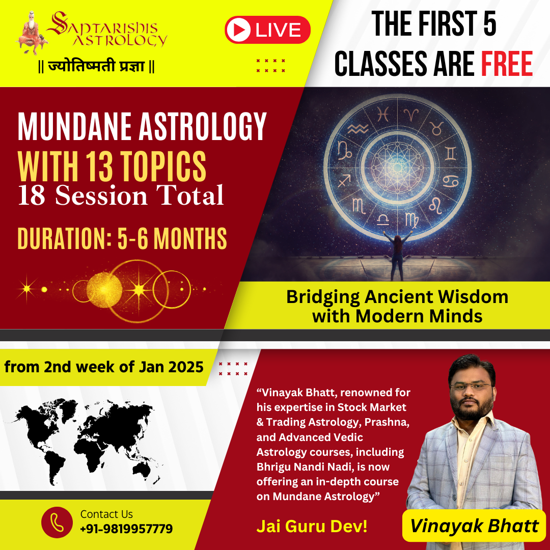  Vinayak Bhatt Presents: The Art and Science of Mundane Astrology