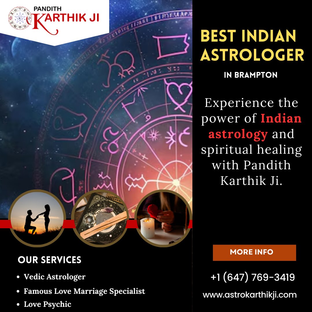  Best Astrologer in Brampton | Pandith Karthik Ji