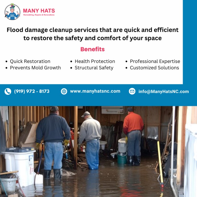  Flood Damage Cleanup Services in Durham,Cary,Carrboro,Chapel&borough Hill,NC