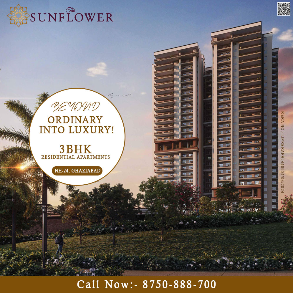  AU The Sunflower Elevating Luxury Living at NH-24 Ghaziabad