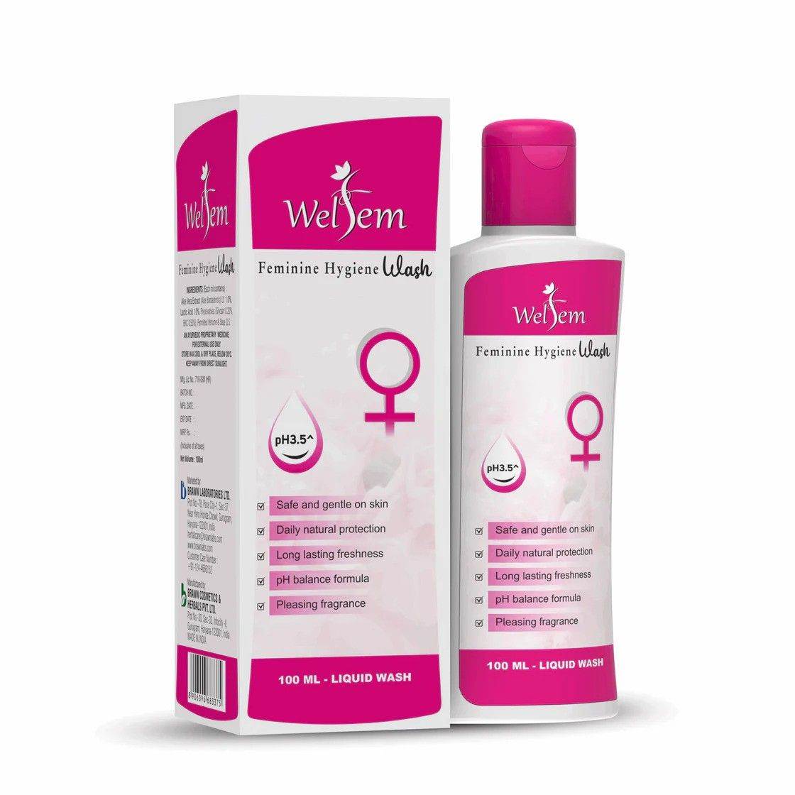  Welfem intimate wash for women