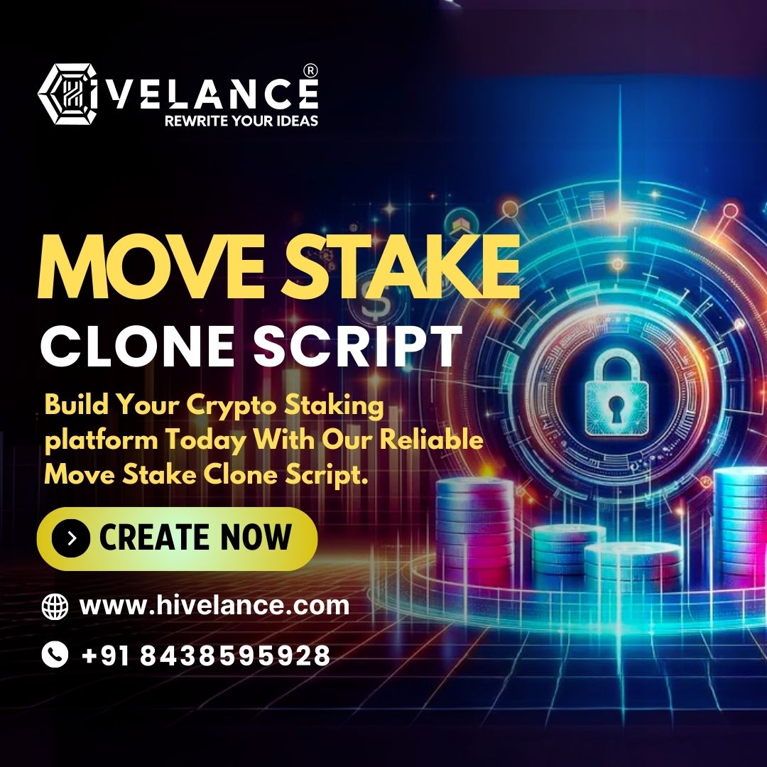  MoveStake Clone Script: The Future of Crypto Staking