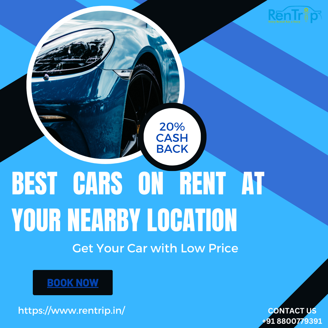  Car Rental in Vadodara at 20% Cashback