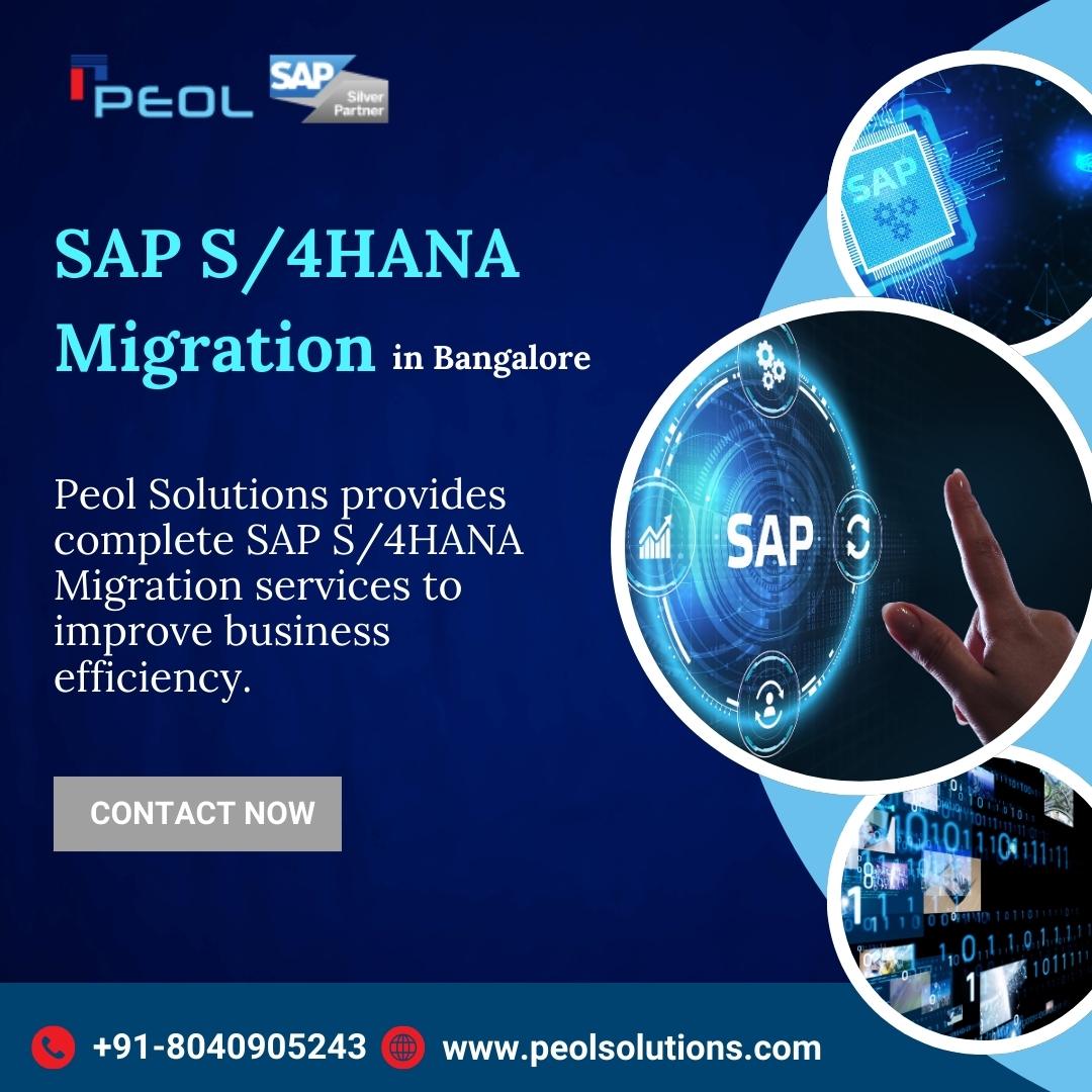  Peol solution | SAP S/4HANA Migration in Bangalore