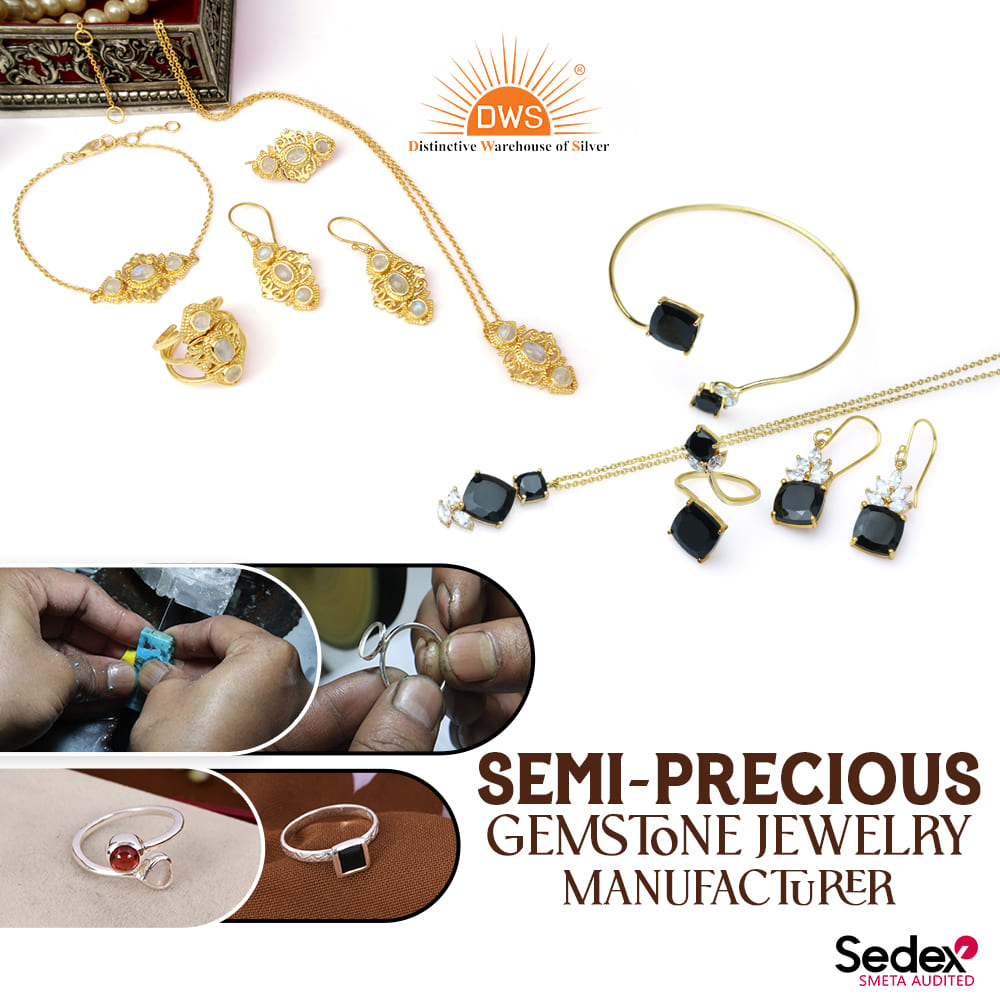  Finest Semi Precious Gemstone Jewelry Manufacturer in India