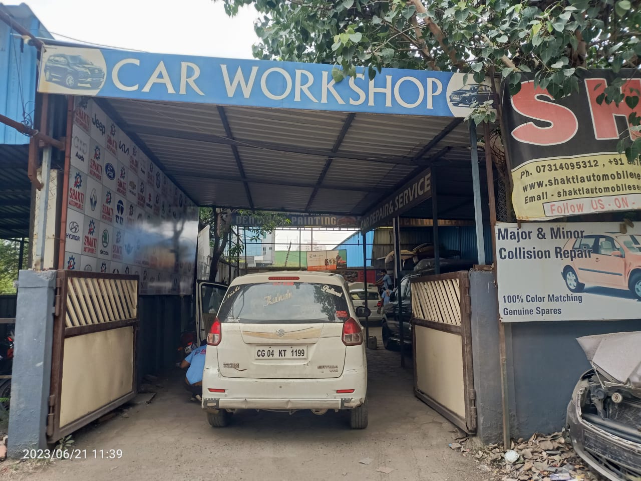  Shakti Automobile Car Service Garage In Indore