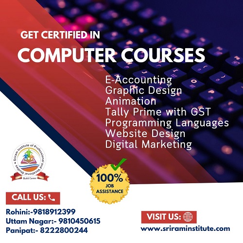  Best Computer Course in Rohini | Sipvs