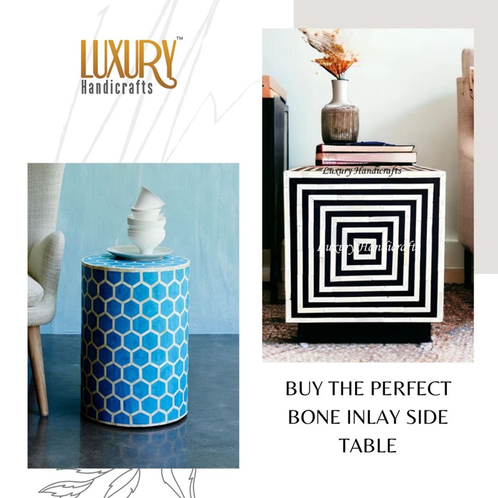  Buy the Perfect Bone Inlay Side Table