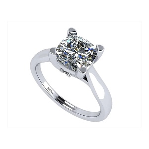  Your Forever Sparkle Cushion Cut CZ Lucita Ring - Order Today