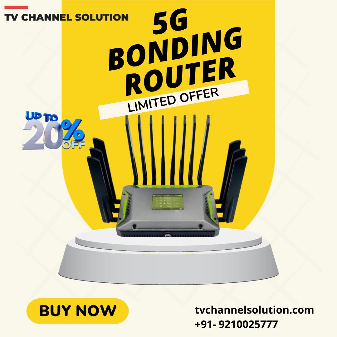  Buy High Speed internet 5G Bonding Router