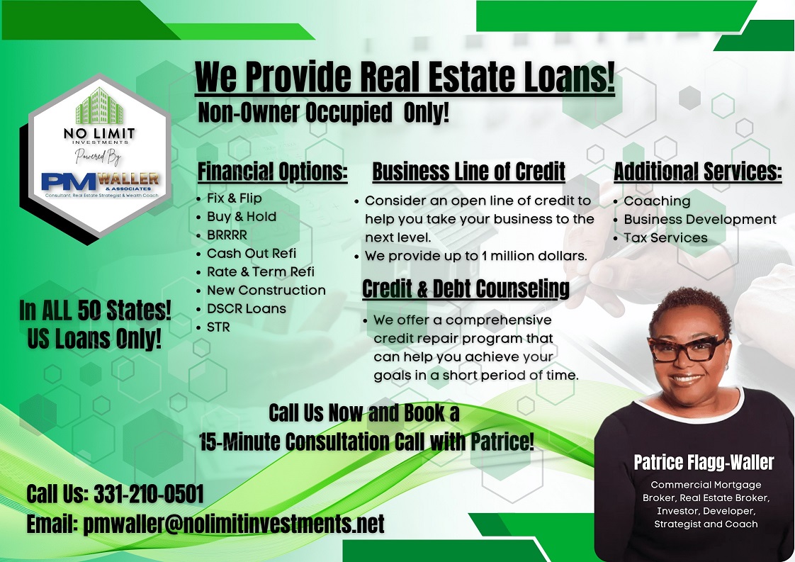  Looking for Financing for Your Property Transaction?