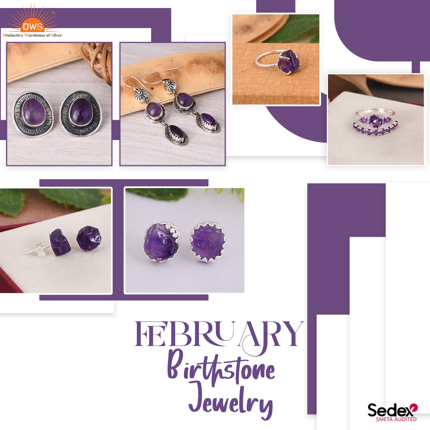  Luxurious February Birthstone Jewelry at Budget-Friendly Prices - DWS Jewellery