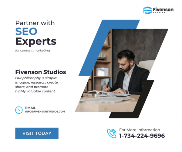  Fivenson Studios - Best  SEO services in michigan