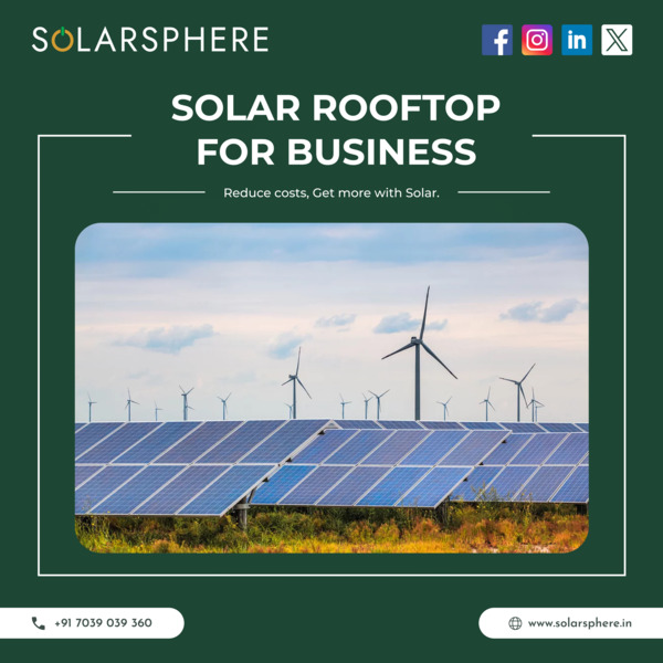  Harness Solar Energy to Power Your Business| SolarSphere