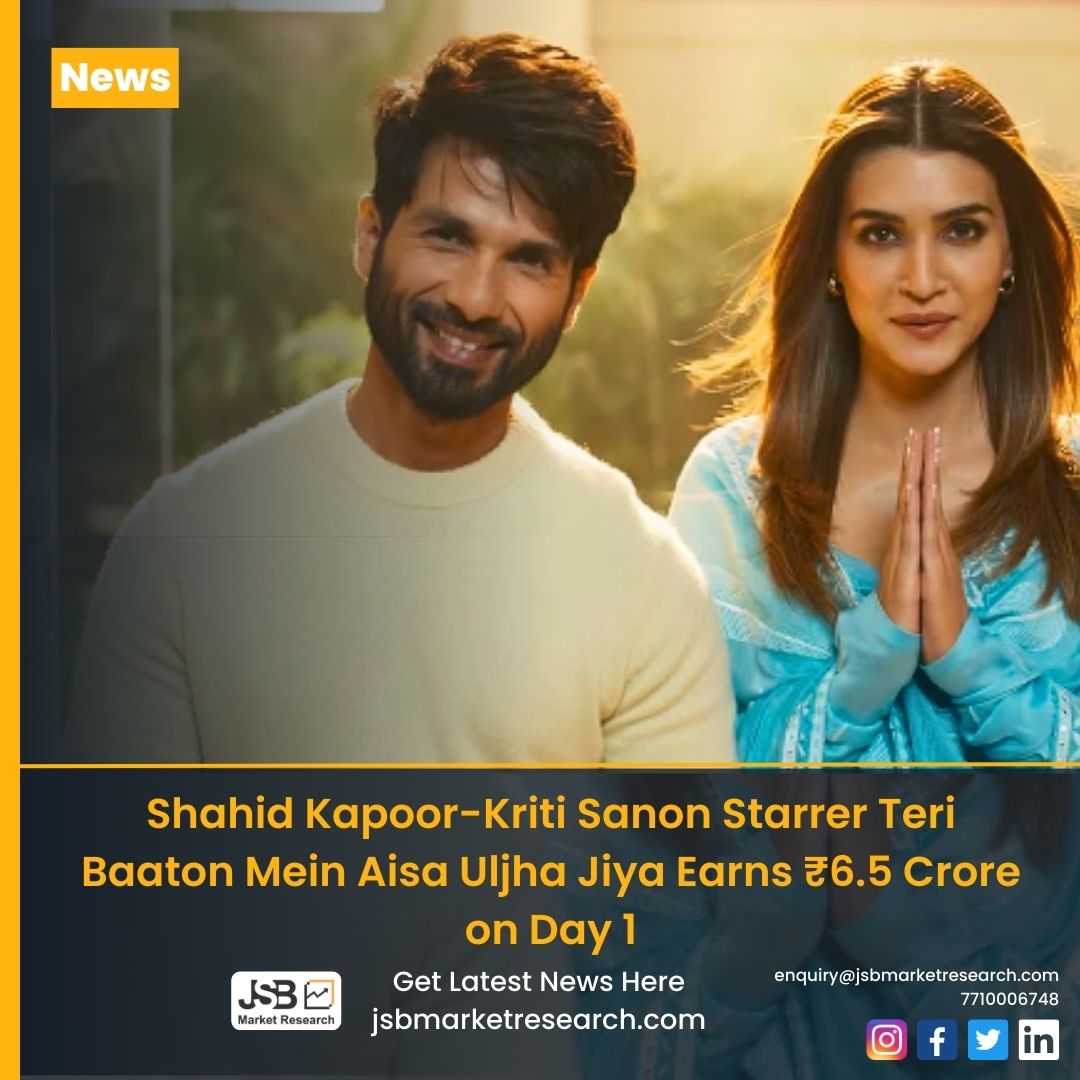  Shahid-Kriti Starrer: 'Teri Baaton Mein Aisa Uljha Jiya' Nets ₹6.5 Cr on Day 1!