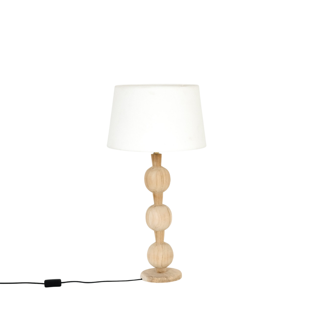  PLURU TABLE WOODEN LAMP