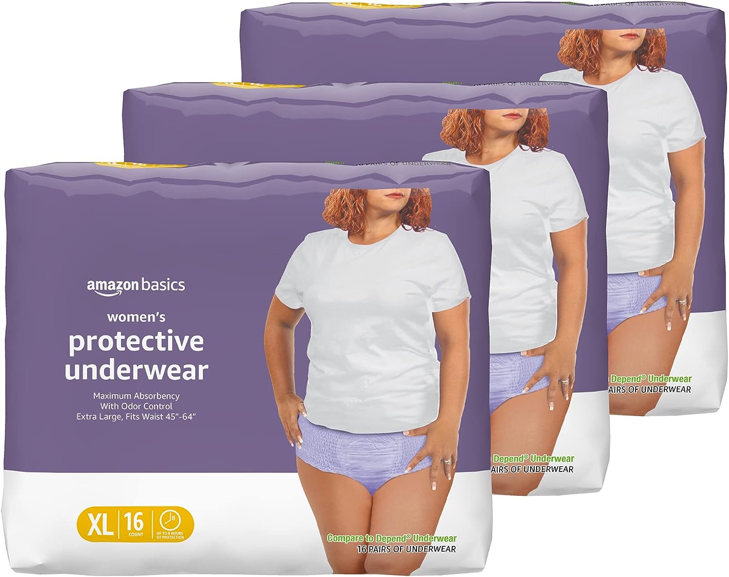  Postpartum Underwear for Women, Maximum Absorbency, Extra Large,