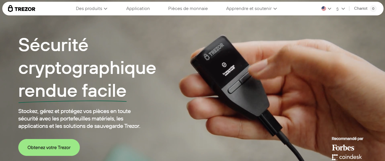  Trezor Suite | Gérez tous les actifs dans une seule application