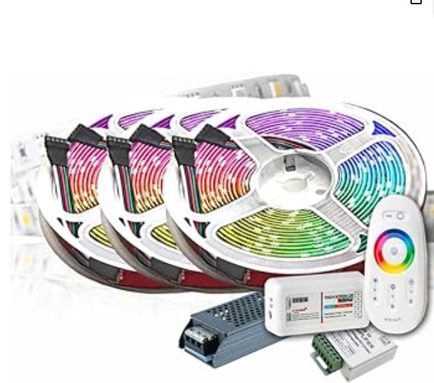  White LED Light Strip 900 LEDs 60