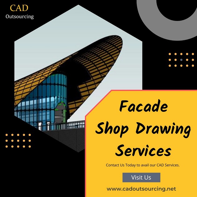  Outsource Facade Shop Drawing Services in USA at very low price