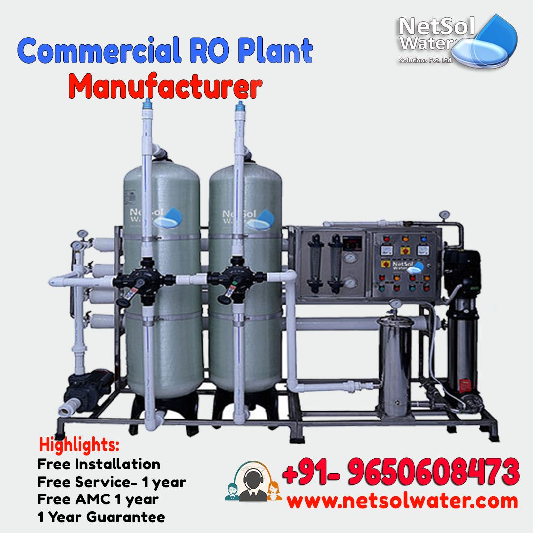  Top 3 Commercial RO Plant Manufacturer in Noida