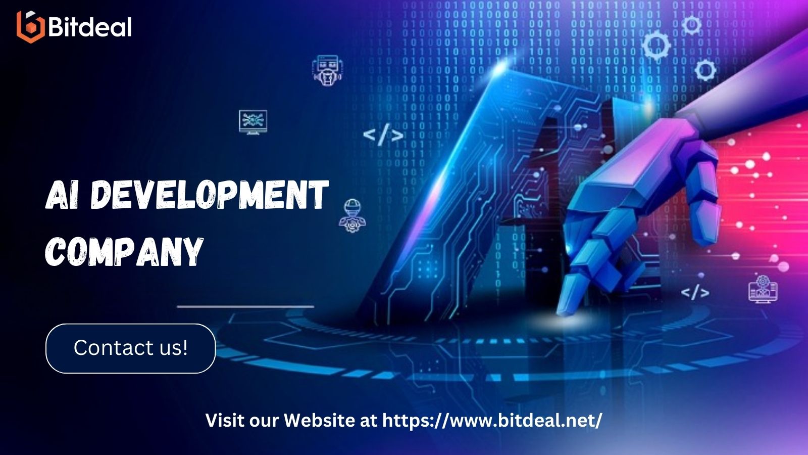  Elevate your Business with Bitdeal’s Customised AI Development Services