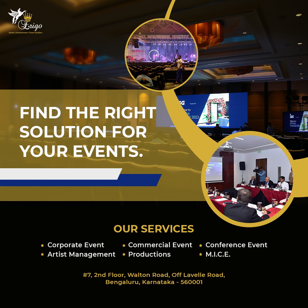  Erigo Event - Corporate Events & Wedding Planners