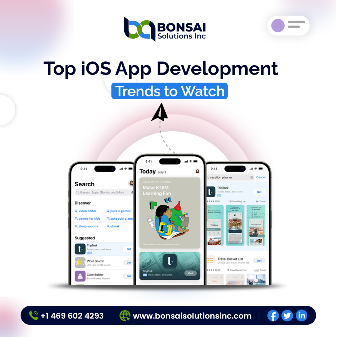  Top IOS App Development Trends To Watch. Custom application development services