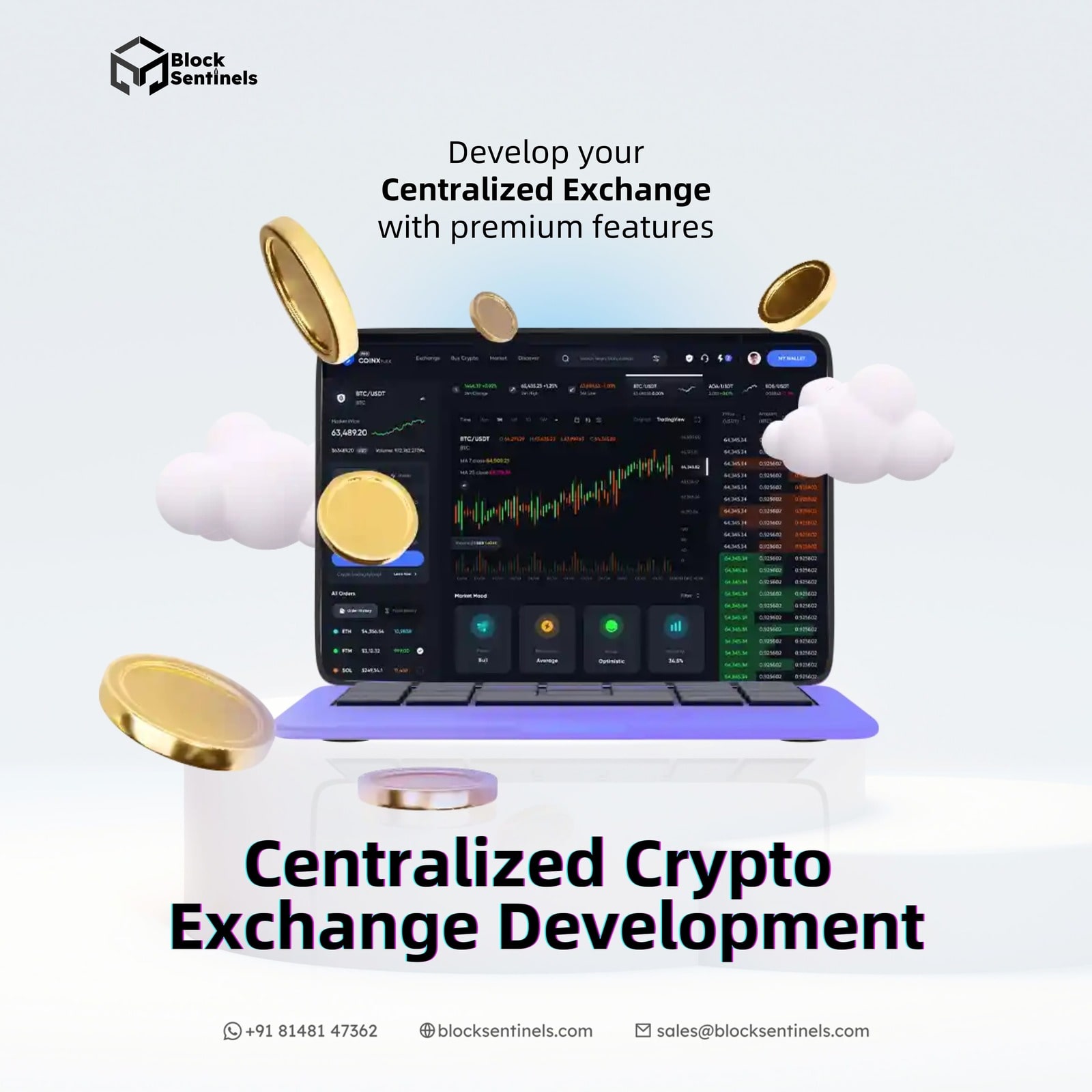  Centralized crypto exchange development company