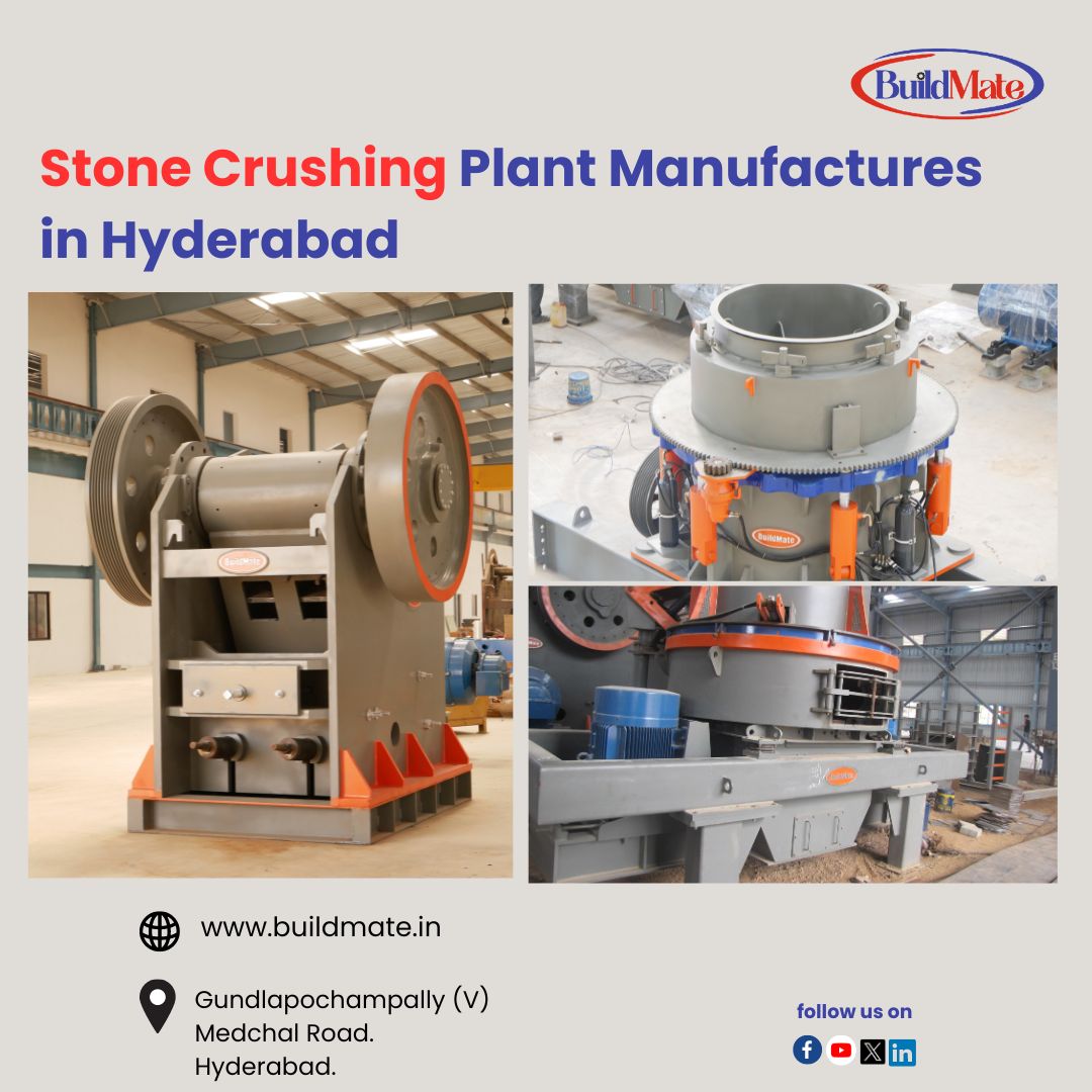  Stone Crushing Plant Manufactures in Hyderabad