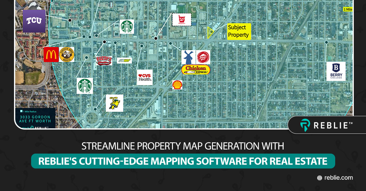  Streamline Property Map Generation with REBLIE's Cutting-Edge Mapping Software for Real Estate