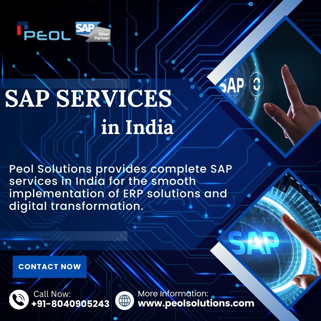  SAP Services in India | Peol Solutions