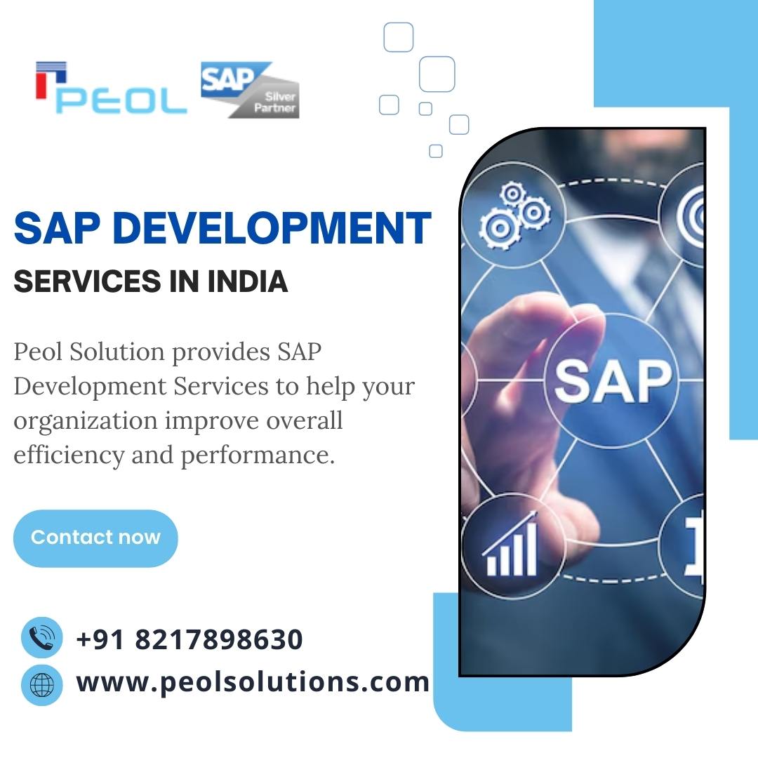  SAP Development Services in India | Peol