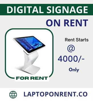  Rent A Digital signage start At rs. 4000/- Only In Mumbai