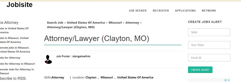  Attorney/Lawyer (Clayton, MO)