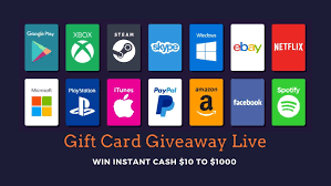  Win Big: Gift Card Cash Giveaway!