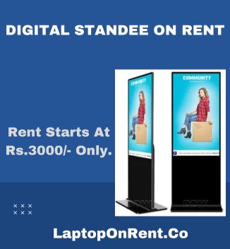  Digital Standee On Rent Starts At Rs.3000/- Only In Mumbai