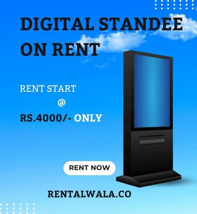  Rent A Digital signage start At rs. 4000/-