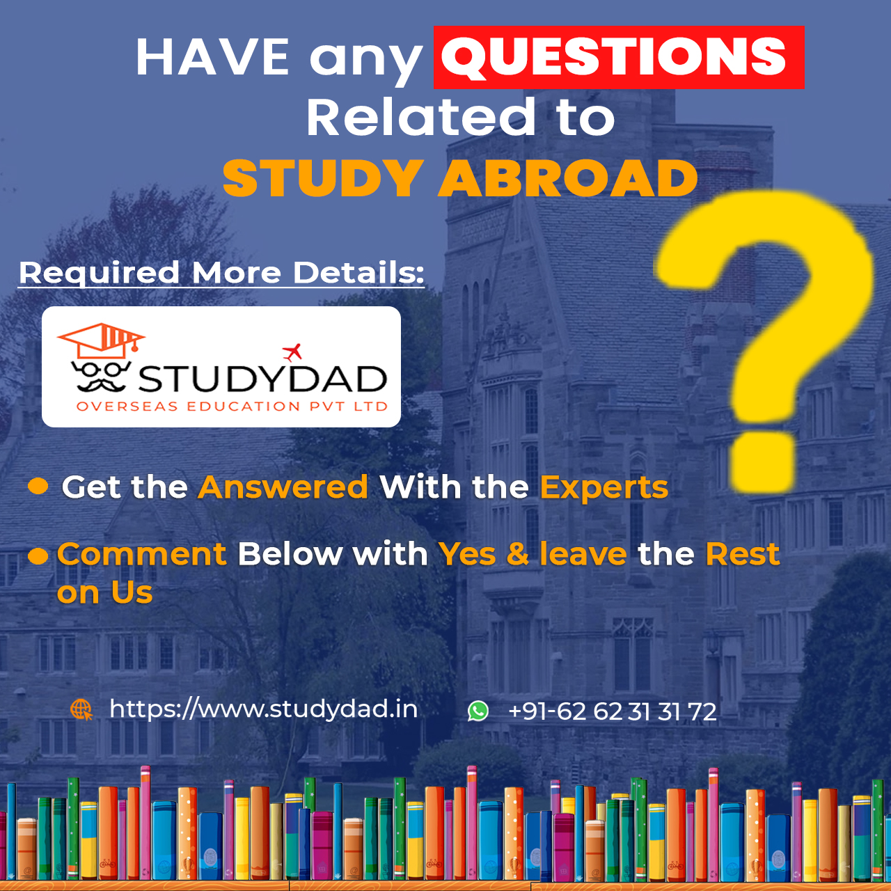  Top study abroad consultants for canada | StudyDad