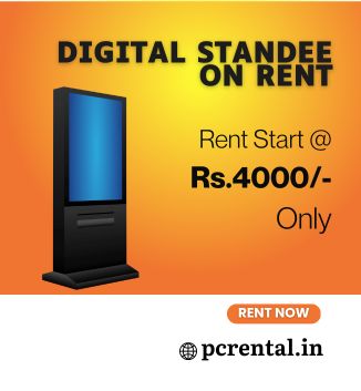  Rent A Digital signage start At rs. 4000/-