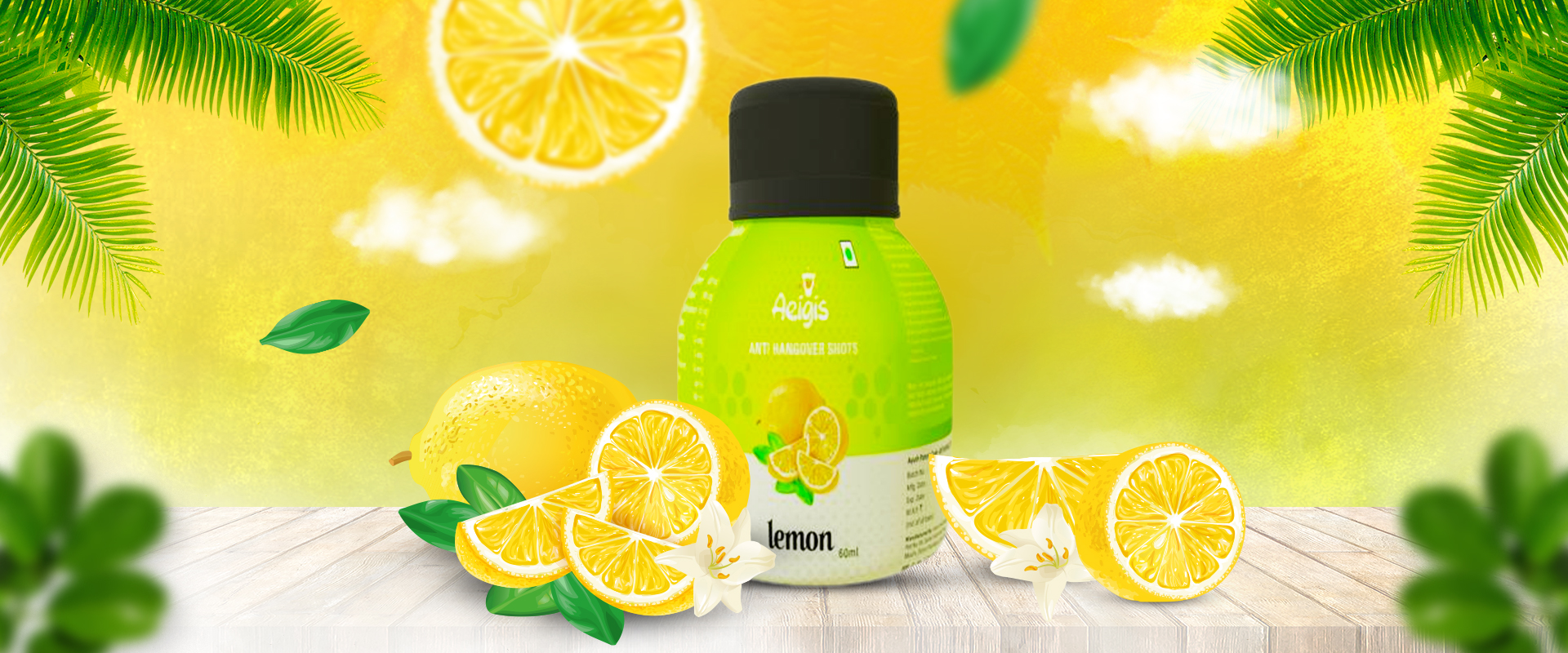  Wave Goodbye to Hangovers with Aeigis Lemon Anti Hangover Shot!